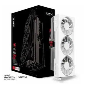 XFX Swift AMD Radeon RX 9060 XT OC White Triple Fan Gaming Edition 16GB