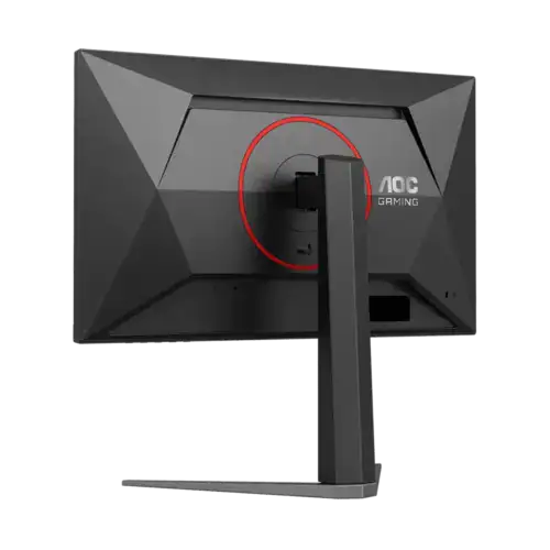 AOC 24G4H 24″ Fast IPS Full HD 200Hz 0.3ms 126% sRGB HDR 10 Adaptive-Sync w/ HDMI & DP Interface & Adjustable Stand – Black & Red - Image 7