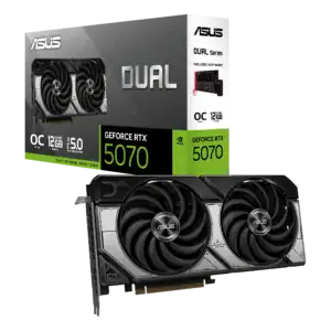 ASUS Dual GeForce RTX™ 5070 12GB GDDR7 OC Edition