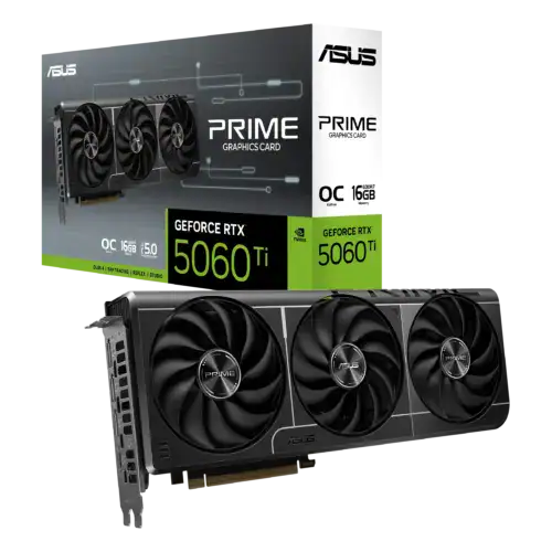 ASUS PRIME GeForce RTX™ 5060 Ti 16GB GDDR7 OC Edition