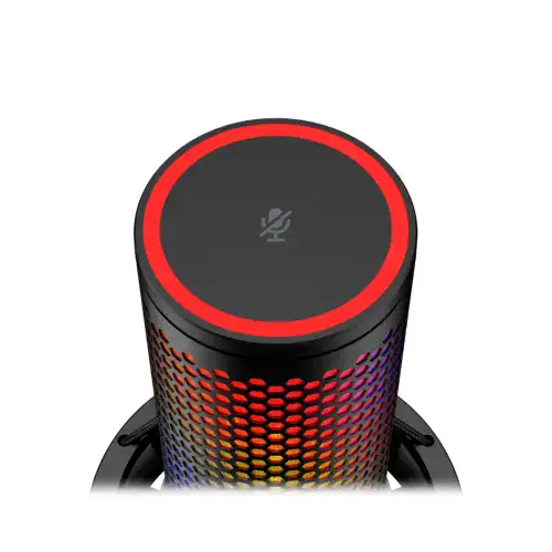 HyperX QuadCast 2 S (2024) USB Microphone, Future Ready Audio, Tap-to-Mute Sensor, Detachable Shock Mount, Dynamic Lighting Display, Mic Status LED Indicators, Black - Image 3