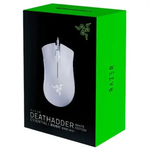 Razer DeathAdder Essential Optical Wired 5 Button USB – White Edition - Image 5