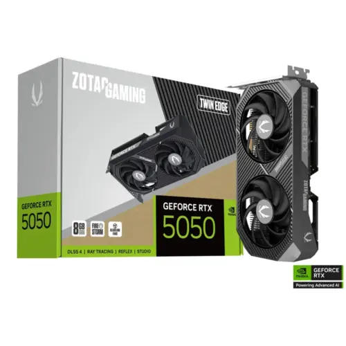 ZOTAC GAMING GeForce RTX 5050 Twin Edge 8GB GDDR6