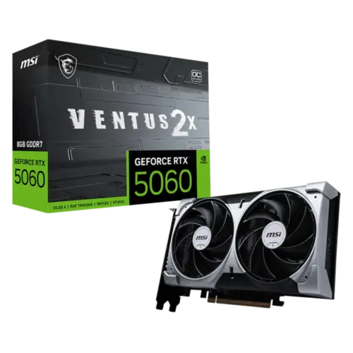 MSI GeForce 5060 VENTUS 2X OC 8GB GDDR7