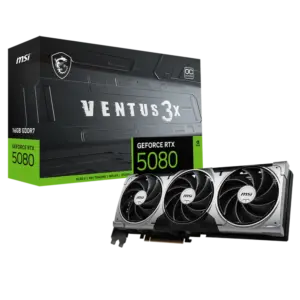 MSI GeForce RTX 5080 VENTUS 3X OC 16GB GDDR7