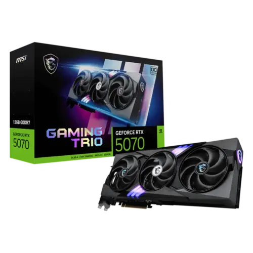 MSI GeForce RTX 5070 GAMING TRIO OC 12GB GDDR7