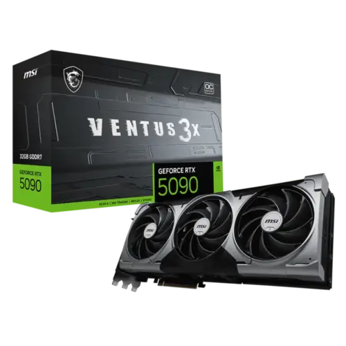 MSI GeForce RTX 5090 VENTUS 3X OC 32GB GDDR7