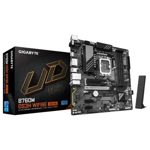 GIGABYTE B760M DS3H WIFI6E GEN5 DDR5