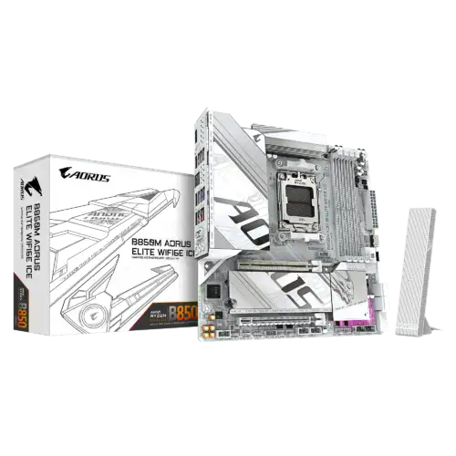 GIGABYTE B850M AORUS ELITE WIFI6E ICE DDR5