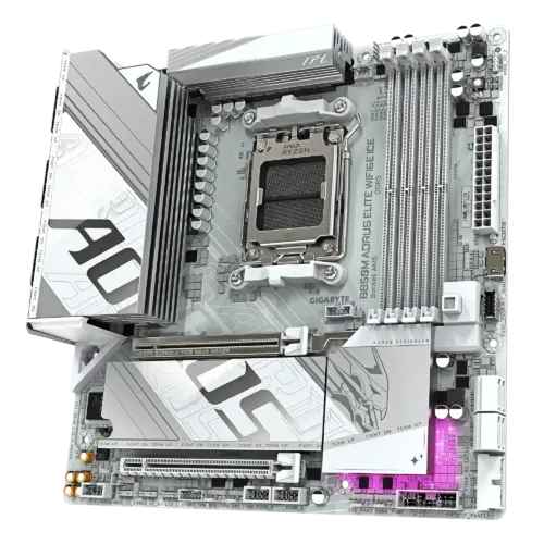 GIGABYTE B850M AORUS ELITE WIFI6E ICE DDR5 - Image 4