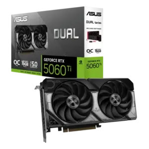 ASUS Dual GeForce RTX 5060 Ti OC Edition 16GB GDDR7