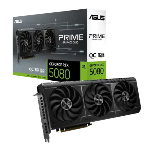 ASUS PRIME GeForce RTX 5080 16GB GDDR7 OC Edition