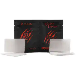 Thermal Grizzly Cleaning Wipes 1 Pack, Cleaning Cloths For Surfaces w/ Thermal Conductive Materials