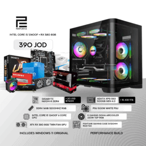 Intel Core I5 12400F + RX 580 8GB