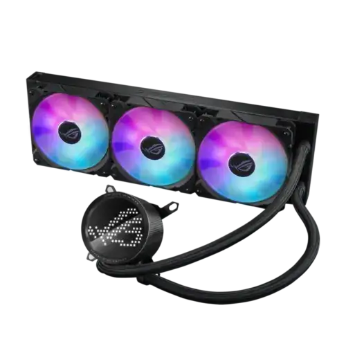 ASUS ROG RYUO III 360 ARGB Anime Matrix™ LED Display All-In-One 360mm Liquid CPU Cooler - Image 3