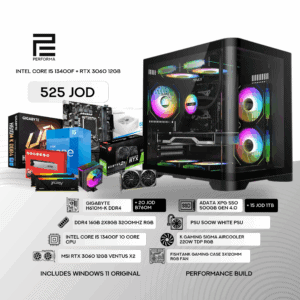 Intel Core I5 13400F + RTX 3060 12GB