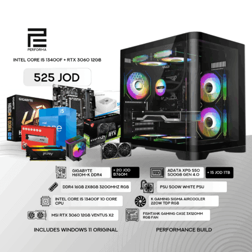 Intel Core I5 13400F + RTX 3060 12GB