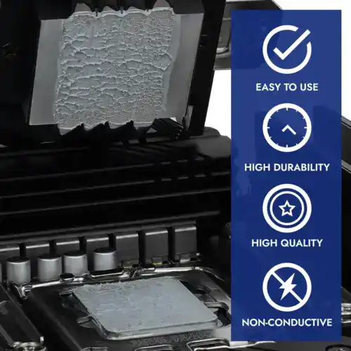 Polartherm X10 By Thermal Grizzly (2g) Extreme Performance Thermal Past For CPU & GPU, Non-Conductive Thermal Grease - Image 2