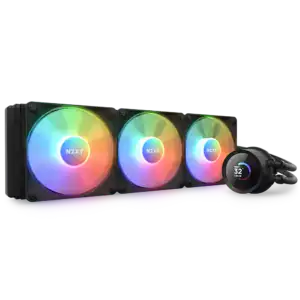 NZXT Kraken 360 RGB LCD Display All-In-One 360mm Liquid CPU Cooler-Black