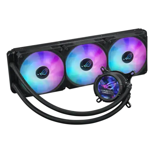 ASUS ROG STRIX LC III 360 ARGB LCD ARGB All-In-One 360mm Liquid CPU Cooler - Image 2