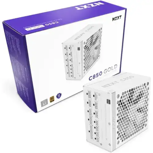 NZXT C850 850W 80+ Gold Full Modular-White