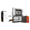 GIGABYTE AERO D DDR5 TRX50 E-ATX Motherbord with AMD Ryzen Threadripper 7980X 64-Core sTR5 Processor Ultimate Power Duo Bundle, sTR5 , 5.1GHz Max Turbo Freq, Wi-Fi 7 / Bluetooth 5.3 | 2.5 & 10 GbE