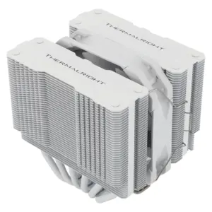 Thermalright Peerless Assassin 120 MINI WHITE CPU Air Cooler, Dual Tower w/ 6x 6mm Heat Pipes & High Performance Single Fan