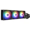 Thermalright Frozen Warframe 420 Black ARGB CPU Liquid Cooler w/ 2.4" IPS LCD Display For Pictures, GIF Animations, High Performance AIO w/ 3x TL-C14C-S Fans