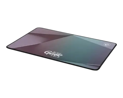 MSI AGILITY GD22 GLEAM EDITION Reflective Visual Effects Surface Non-Slip 100% Smooth Without Resistance Durable Than Conventional Fabric 100% Splash Proof Fast-cooling 3mm Thick Gaming Mouse Pad - Image 2