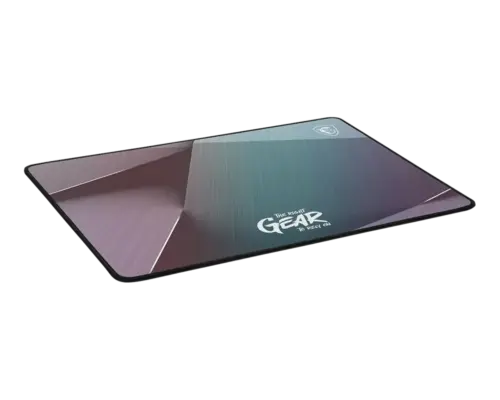 MSI AGILITY GD22 GLEAM EDITION Reflective Visual Effects Surface Non-Slip 100% Smooth Without Resistance Durable Than Conventional Fabric 100% Splash Proof Fast-cooling 3mm Thick Gaming Mouse Pad - Image 3