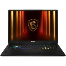 MSI Vector 18 HX AI A2XW Intel Core Ultra 9 275HX 24 Core NVIDIA RTX 5090 24GB GDDR7, 64 GB DDR5, 2TB SSD, 18" QHD+ (2560 x 1600) 240Hz IPS, Windows 11 Home, Intel Killer™ BE Wi-Fi 7 + Bluetooth 5.4 - Cosmos Gray