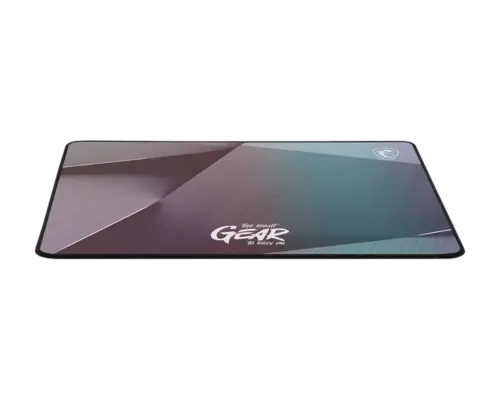 MSI AGILITY GD22 GLEAM EDITION Reflective Visual Effects Surface Non-Slip 100% Smooth Without Resistance Durable Than Conventional Fabric 100% Splash Proof Fast-cooling 3mm Thick Gaming Mouse Pad - Image 5