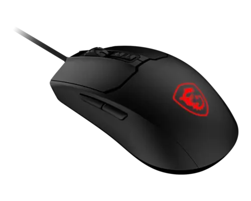 MSI FORGE GM100 Gaming Mouse - 6400DPI Optical Sensor Balanced 10M Click Switch 7 Buttons 8ms Latency RGB LED 108g Wired - Image 5