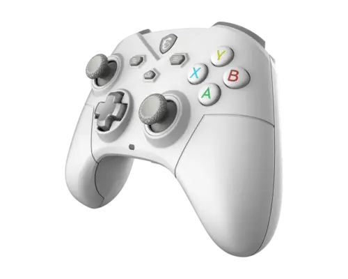 MSI FORCE GC300 WIRELESS WHITE Dual Vibration Dynamice Haptic Feedback 2-level Hall Effect Triggers, 2 Ergonomic Rear Buttons Gaming Controller for PC & Android - Image 5