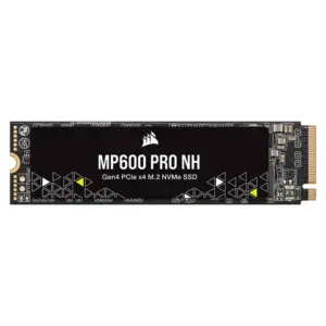 Corsair MP600 PRO NH 8TB PCIe 4.0 (Gen 4) x4 NVMe M.2 Internal SSD, Up to 7000MBs Read & Up to 6100MBs Write Speed, AES 256-bit, 3D TLC NAND, 3.3 Voltage, 6000TBW, Black  CSSD-F8000GBMP600PNH