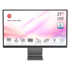 MSI Modern MD271UL 27" IPS 4K Sleek & Ultra-Slim 10bit 139% SRGB EyesErgo  & Eye-Q Technology HDMI, DP Port, USB C