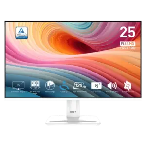 MSI PRO MP251W E2 24.5" IPS Resolution 1920 x 1080 (FHD) 120Hz 1ms HDMI D-Sub (VGA)  speakers 