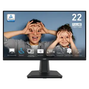 MSI PRO MP225V 21.5" VA Resolution 1920 x 1080 (FHD) 100Hz 1ms HDMI D-Sub (VGA)   