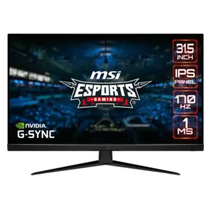 MSI G321Q 31.5" Rapid IPS Curvature FLAT Resolution 2560x1440 (WQHD) 170Hz 1ms 2x HDMI 1x DisplayPort  G-Sync Compatible, AMD FreeSync Premium HDR Ready