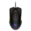 MSI FORGE GM300 Lightweight Gaming USB RGB Adjustable up to 7200 DPI 7-Button Desktop Laptop Gaming Mouse - Black