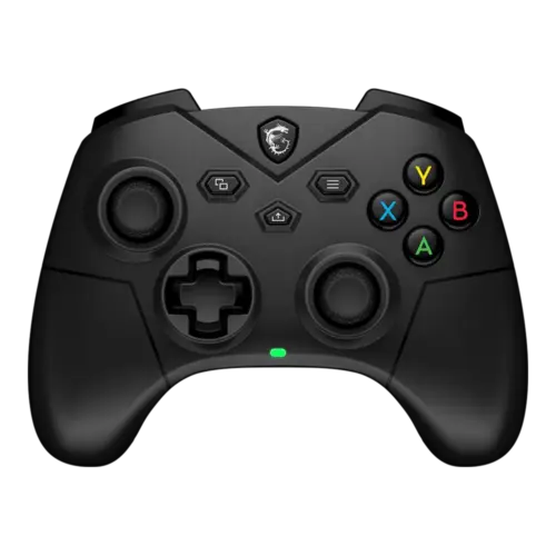 MSI FORCE GC300 WIRELESS Dual Vibration Dynamice Haptic Feedback 2-level Hall Effect Triggers, 2 Ergonomic Rear Buttons Gaming Controller for PC & Android