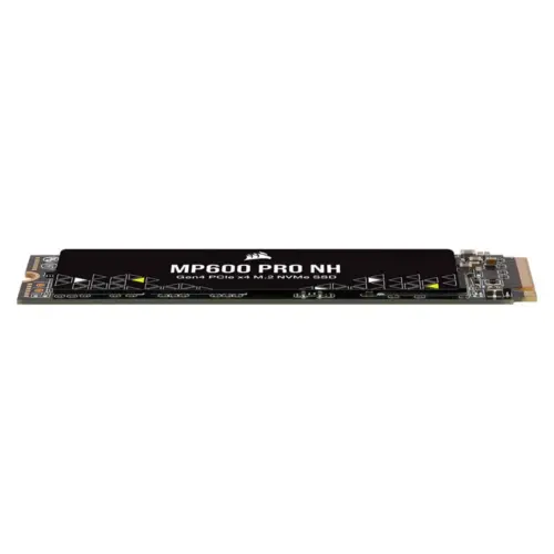 Corsair MP600 PRO NH 8TB PCIe 4.0 (Gen 4) x4 NVMe M.2 Internal SSD, Up to 7000MBs Read & Up to 6100MBs Write Speed, AES 256-bit, 3D TLC NAND, 3.3 Voltage, 6000TBW, Black  CSSD-F8000GBMP600PNH - Image 2