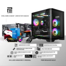 Intel Core I5 14400F + AMD RX 9070 16GB OC