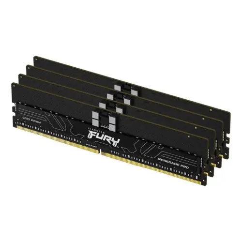 Kingston FURY Renegade Pro 128GB (32GB x4) DDR5 ECC, 5600MTs Memory Speed, KF556R36RBK4-128
