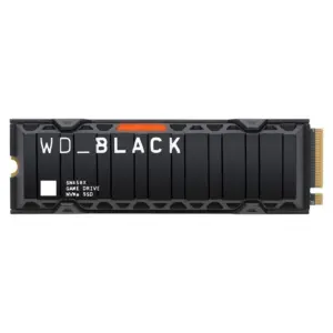WD 8TB BLACK SN850X NVMe PCIe 4.0 Gaming Internal SSD with Heatsink, Up to 7200 MB/s Sequential Read & 6600 MB/s Write Speeds, M.2 2280, 4800TB Endurance | WDS800T2XHE