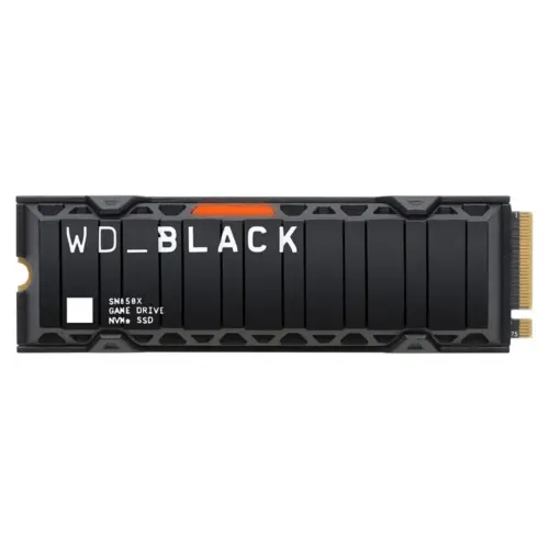 WD 8TB BLACK SN850X NVMe PCIe 4.0 Gaming Internal SSD with Heatsink, Up to 7200 MB/s Sequential Read & 6600 MB/s Write Speeds, M.2 2280, 4800TB Endurance | WDS800T2XHE