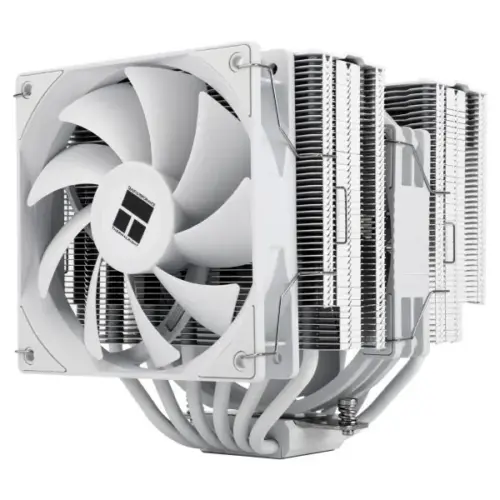Thermalright Peerless Assassin 140 WHITE CPU Air Cooler, Dual Tower w/ 6x 6mm Heat Pipes & High Performance Dual Fan