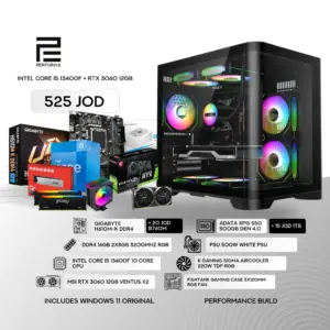 Intel Core I5 13400F + RTX 3060 12GB