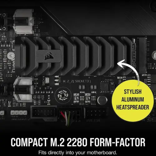 Corsair MP600 PRO XT 8TB Internal SSD, 3D TLC NAND, Up to 7000MB/s Sequential Read & 6100MB/s Sequential Write, PCIe Gen 4.0 x4 Interface, M.2 2280 Form Factor, 6000 TBW, Black | CSSD-F8000GBMP600PXT - Image 6