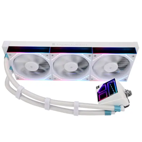 Thermalright Frozen Infinity 360 WHITE ARGB CPU Liquid Cooler, High Performance AIO w/ 3x TL-M12W - Image 3